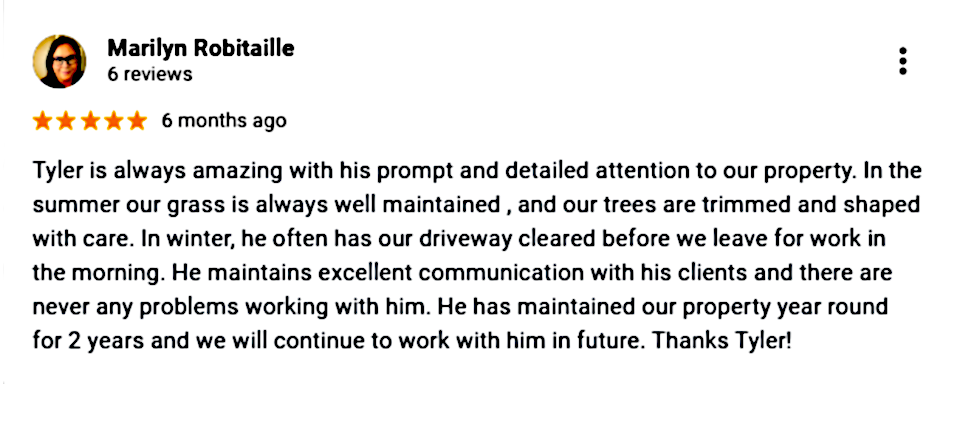 Landscaping property maintenance review 5 (v2)